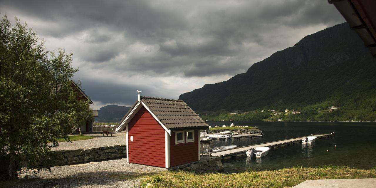 Grandane Feriehus Strangfjordens Eksteriør billede